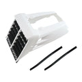 Plastic Gas Tank Side Cover Radiator Grill White For 1987-2006 Yamaha Banshee350