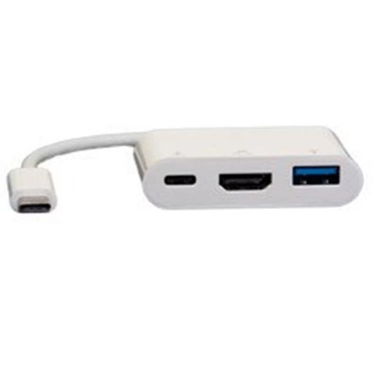 CableWholesale  USB-C 3.1, 3-in-1 Expansion Adapter for 4K HDMI 30Hz USB 3.0 Type-A & USB-C Charge Port