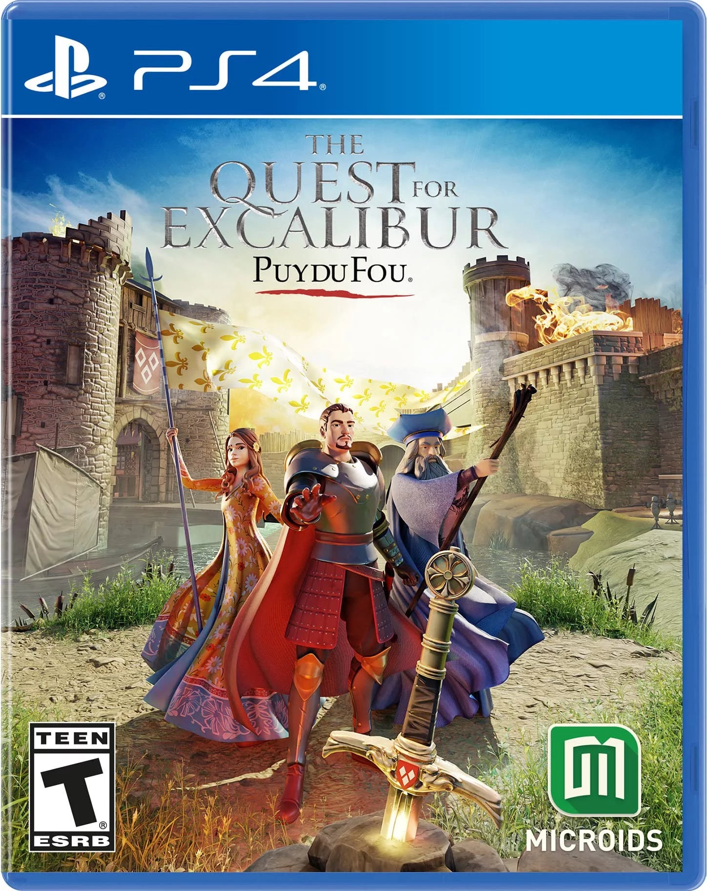 The Quest For Excalibur: Puy Du Fou (PS4) - Embark on an Epic Journey to Retrieve the Legendary Sword