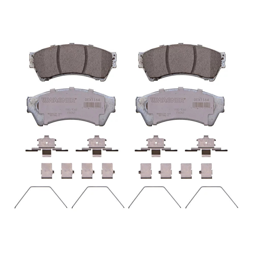 Disc Brake Pad Set Fits select: 2006-2012 FORD FUSION, 2008-2013 MAZDA 6