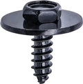 Rexka 20 pcs M4.8-1.61 x 16mm Hex Head Sems Screws for BMW Wheel Arch Trim Underfloor Coating Rear Trim Cover Underhood Shield 07147129160 E46 E60 E63 E66 E70 E82 E83 E90 07-14-7-129-160
