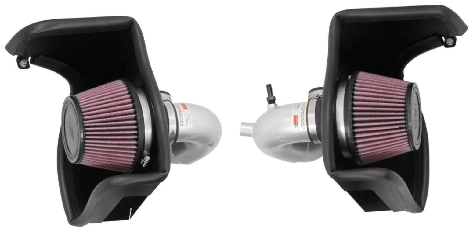 K&N Cold Air Intake Kit: High Performance, Guaranteed to Increase Horsepower: 2018-2019 Kia Stinger, 3.3L V6, 69-5318TS