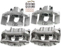 A-Premium Disc Brake Caliper Assembly with Bracket Compatible with Ford Expedition Lincoln Navigator 2010-2017 Front and Rear 4-PC Set