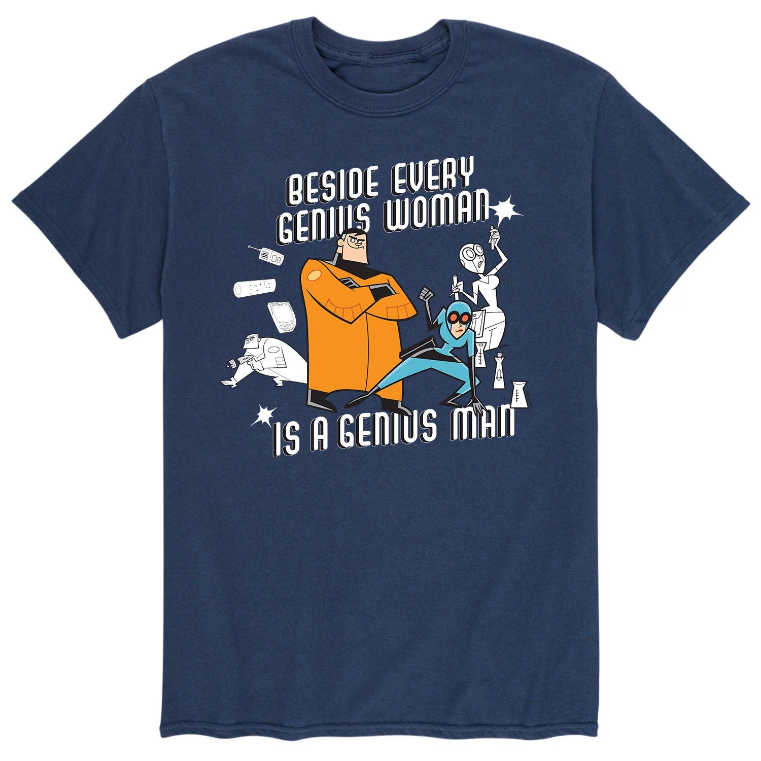 Danny Phantom - Besides Every Genius Woman - Men's Short Sleeve Graphic T-Shirt