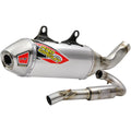 Pro Circuit 0151935G T-6 Full System - Aluminum Muffler with Spark Arrestor (Natural)