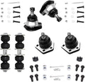 Detroit Axle - Front Ball Joints Sway Bars for Chevy Blazer S10 GMC Jimmy Sonoma Isuzu Hombre Olds Bravada, Upper & Lower Ball Joints Sway Bar Links Replacement