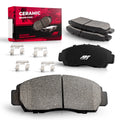 Front Ceramic Carbon Fiber Brake Pads for 2011-2019 Ford Fiesta