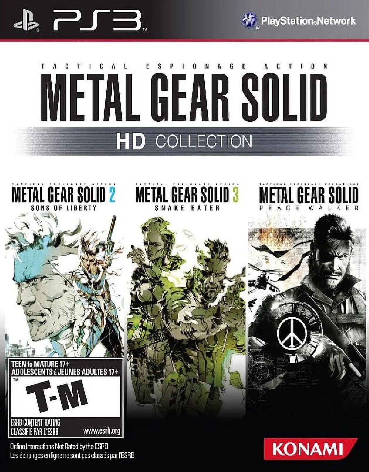 Restored Metal Gear Solid HD Collection (Sony Playstation 3, 2011) (Refurbished)