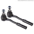 For BMW 325i 330i 328i 335i 128i 135i M3 Z4 335d Outer Tie Rod End Pair - Buyautoparts Fits select: 2008 BMW 328 I SULEV, 2006 BMW 325 I AUTOMATIC