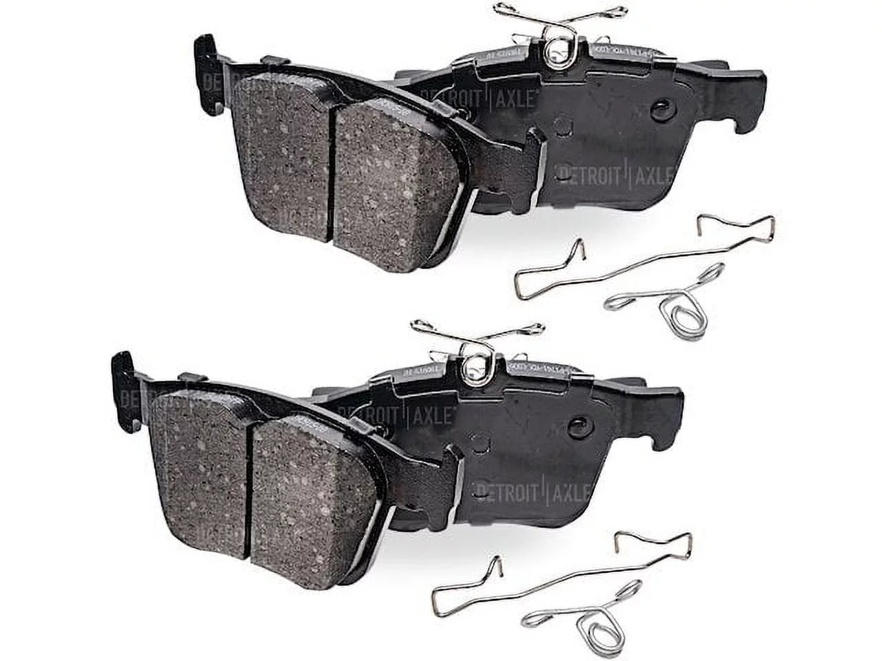 Rear Brake Pad Set - Compatible with 2018 Volkswagen Tiguan
