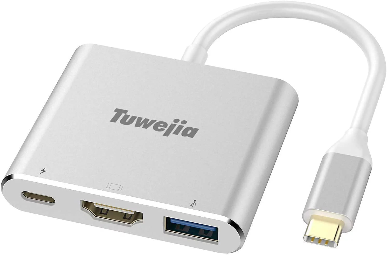 USB C to HDMI Multiport Adapter USB 3.1 Gen 1 Thumderbolt 3 to HDMI 4K Video Converter /USB 3.0 hub Port PD