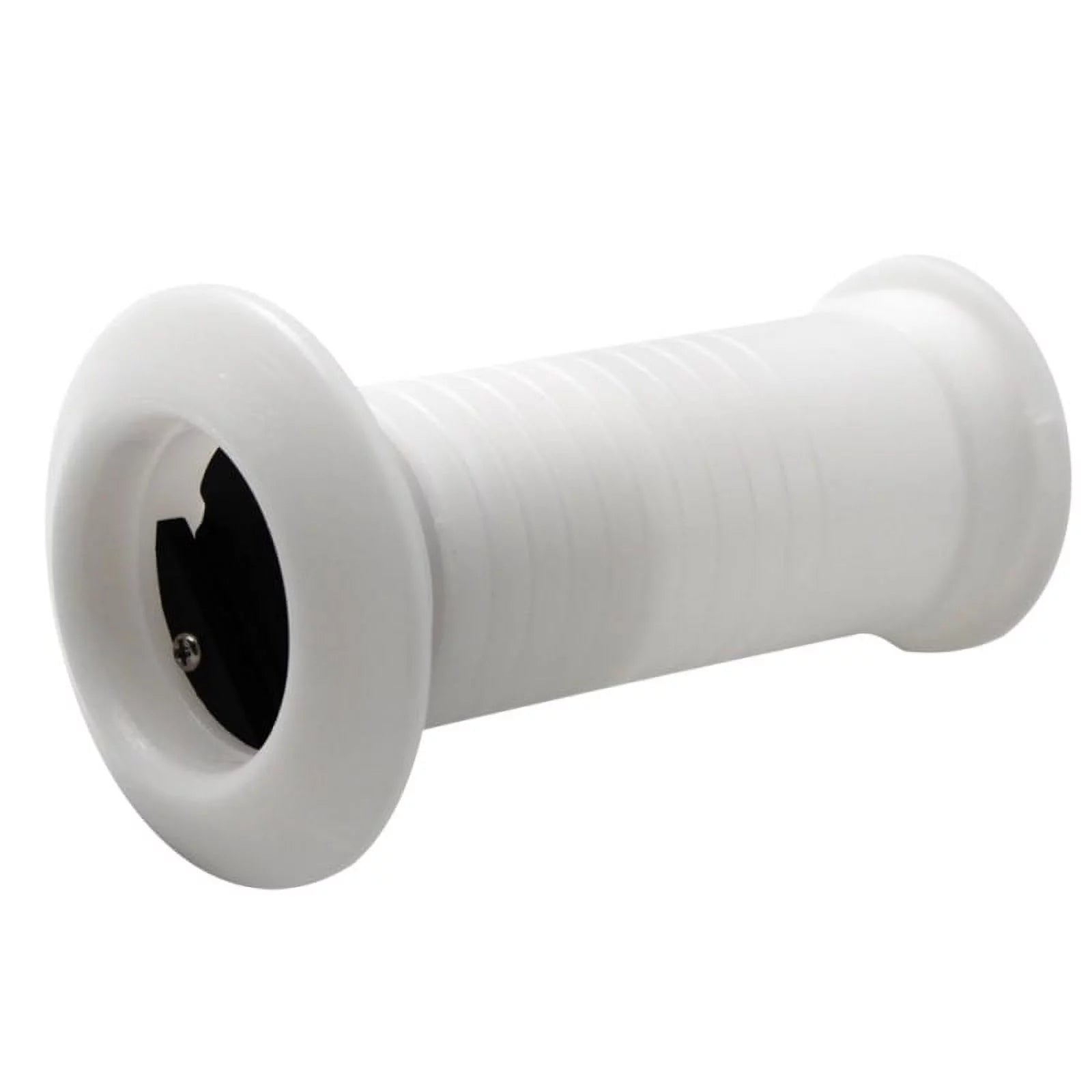 Covered Thru-Hull Bilge Pump Hose Fitting For Boats White