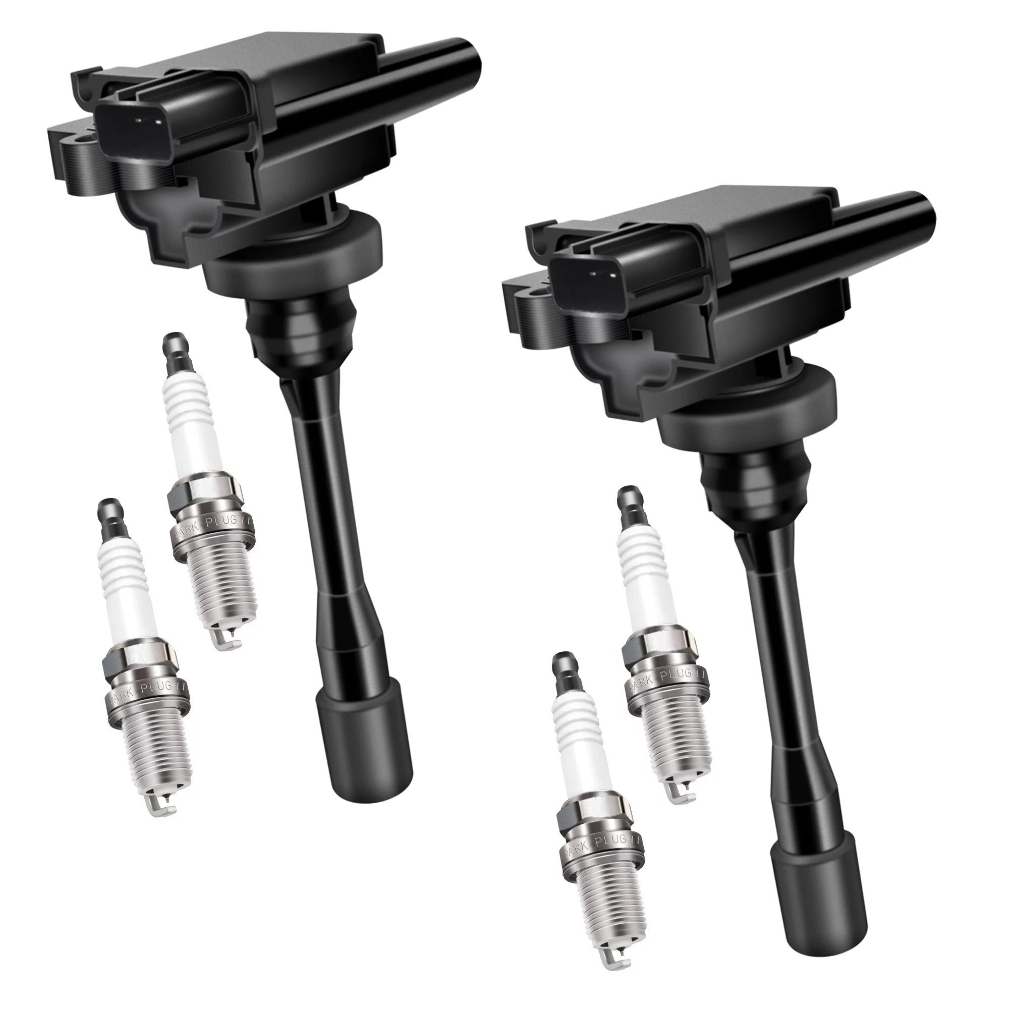 UF295 Ignition Coil & Iridium Spark Plugs for Mitsubishi Lancer 2.4L