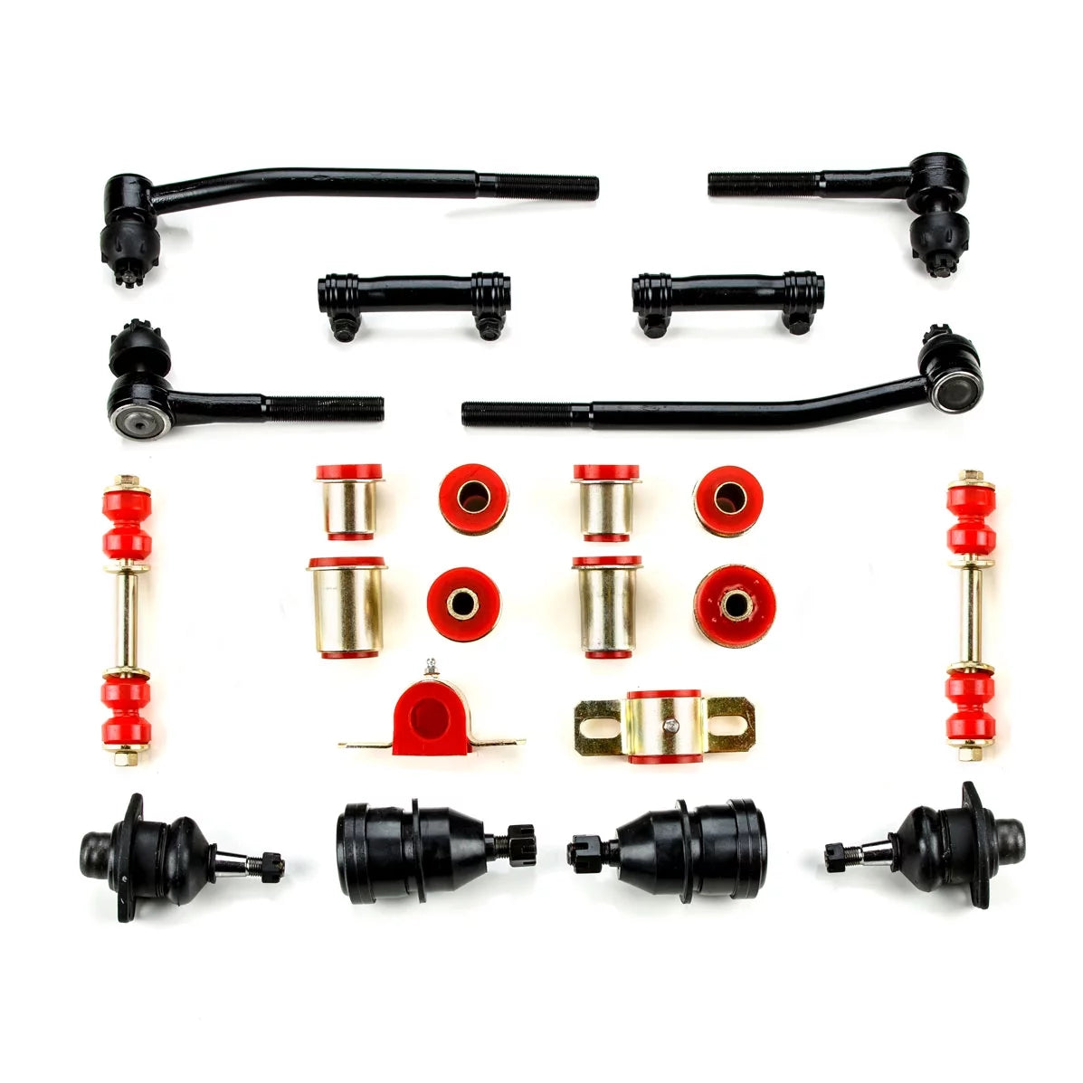 Red Polyurethane Front End Suspension Rebuild Kit Fits 1970 Chevrolet Camaro