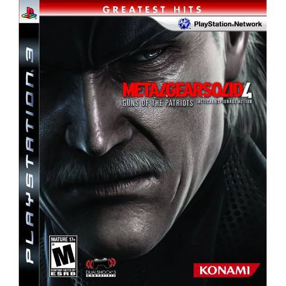 Pre-Owned Metal Gear Solid 4: Guns Of The Patriots With Case (Refurbished: Good)