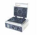 INTSUPERMAI Commercial Flower Doughnut Donut Maker Machine Porti Donuts Waffle Cake Baker Catering Equipment Nonstick Electric 5pc