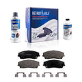 Detroit Axle - Front Ceramic Brake Pads Replacement for Chrysler 300 Dodge Charger Challenger Fits select: 2005-2006 CHRYSLER 300C TOURING, 2010 DODGE CHARGER SXT