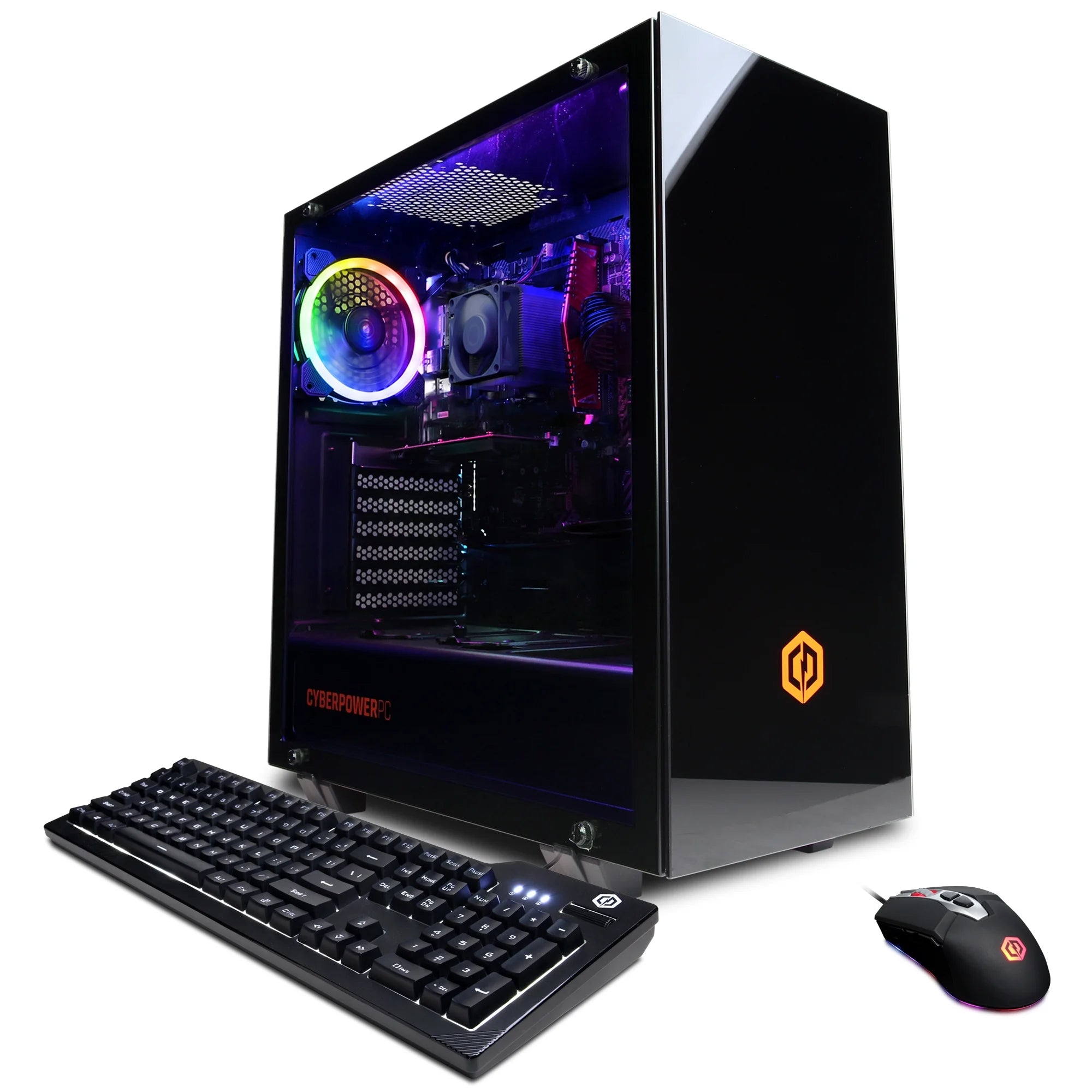 CyberPowerPC Gamer Master GMA600V2 w/ AMD Ryzen 3 3300X 3.8GHz, NVIDIA GeForce GT 1030 2GB, 8GB DDR4, 240GB SSD, 1TB HDD & Windows 10 Gaming PC