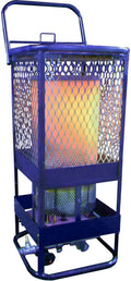 Portable Gas Radiant Heater, 125K BTU, Propane