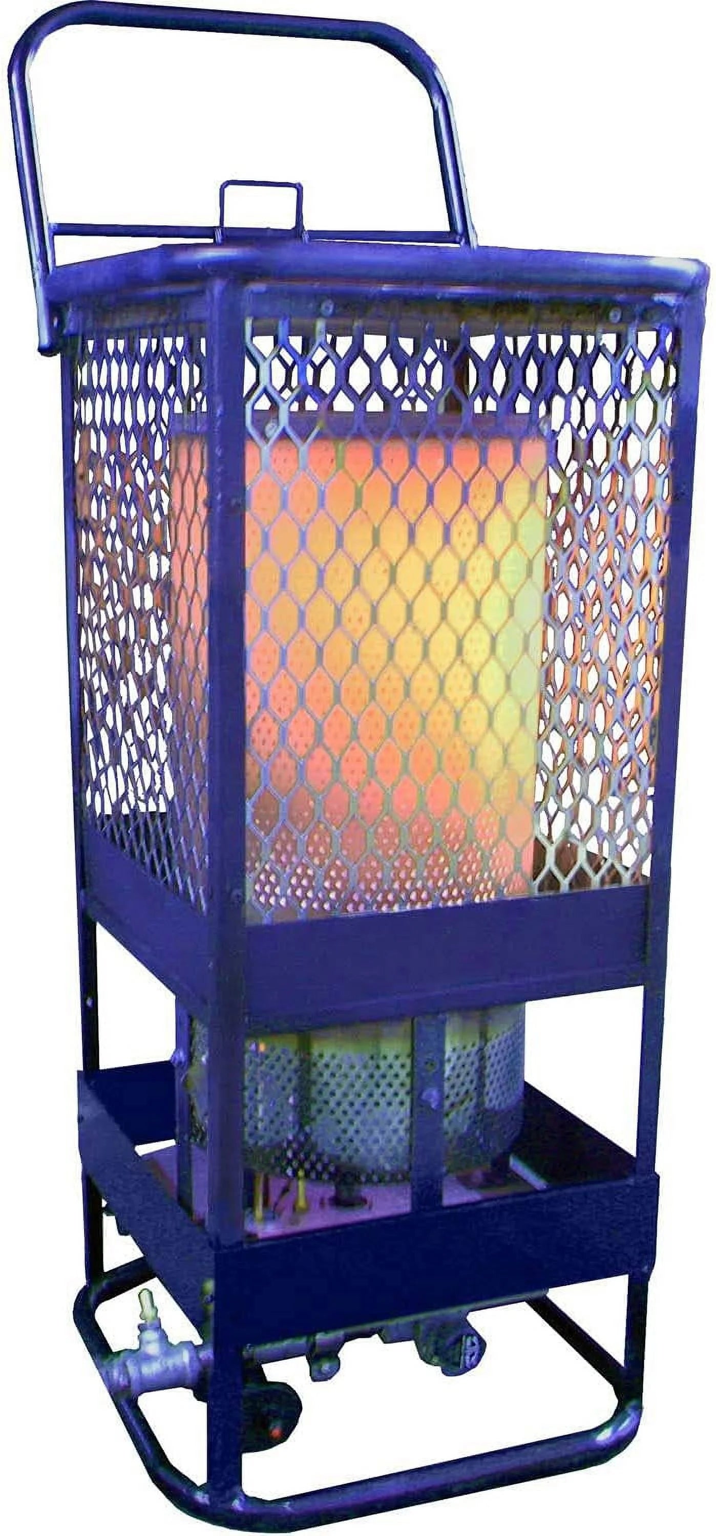Portable Gas Radiant Heater, 125K BTU, Propane