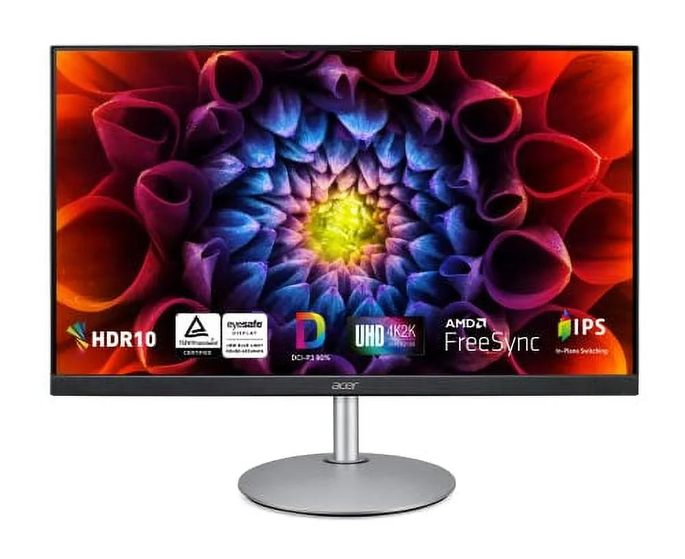 Acer CBL282K smiiprx 28 UHD 4K (3840 x 2160) IPS Frameless Monitor | AMD FreeSync Technology | 90% DCI-P3 | Ergo Stand Monitor | TUV/Eyesafe | 1 x Display Port & 2 x HDMI 2.0 Ports,Black