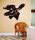 Living Room Art Deer Buck Head Image Animal Hunting Hunter Man Gun Boys Men Kids Bed Room 12 X 24 Inches