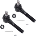 Detroit Axle - 2WD Front Outer Tie Rods Replacement for 1994-1999 Dodge Ram 1500 2500 3500