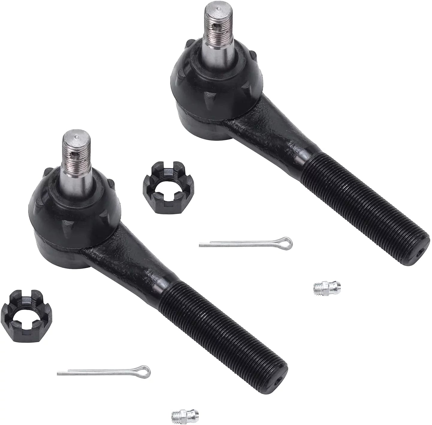 Detroit Axle - 2WD Front Outer Tie Rods Replacement for 1994-1999 Dodge Ram 1500 2500 3500