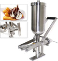 DENEST 5L Manual Filler Spanish Doughnut Makers Churro Filling Machine Stainless Steel