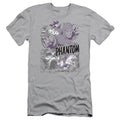 Phantom Ghostly Collage S/S Adult 30/1 T-Shirt Silver