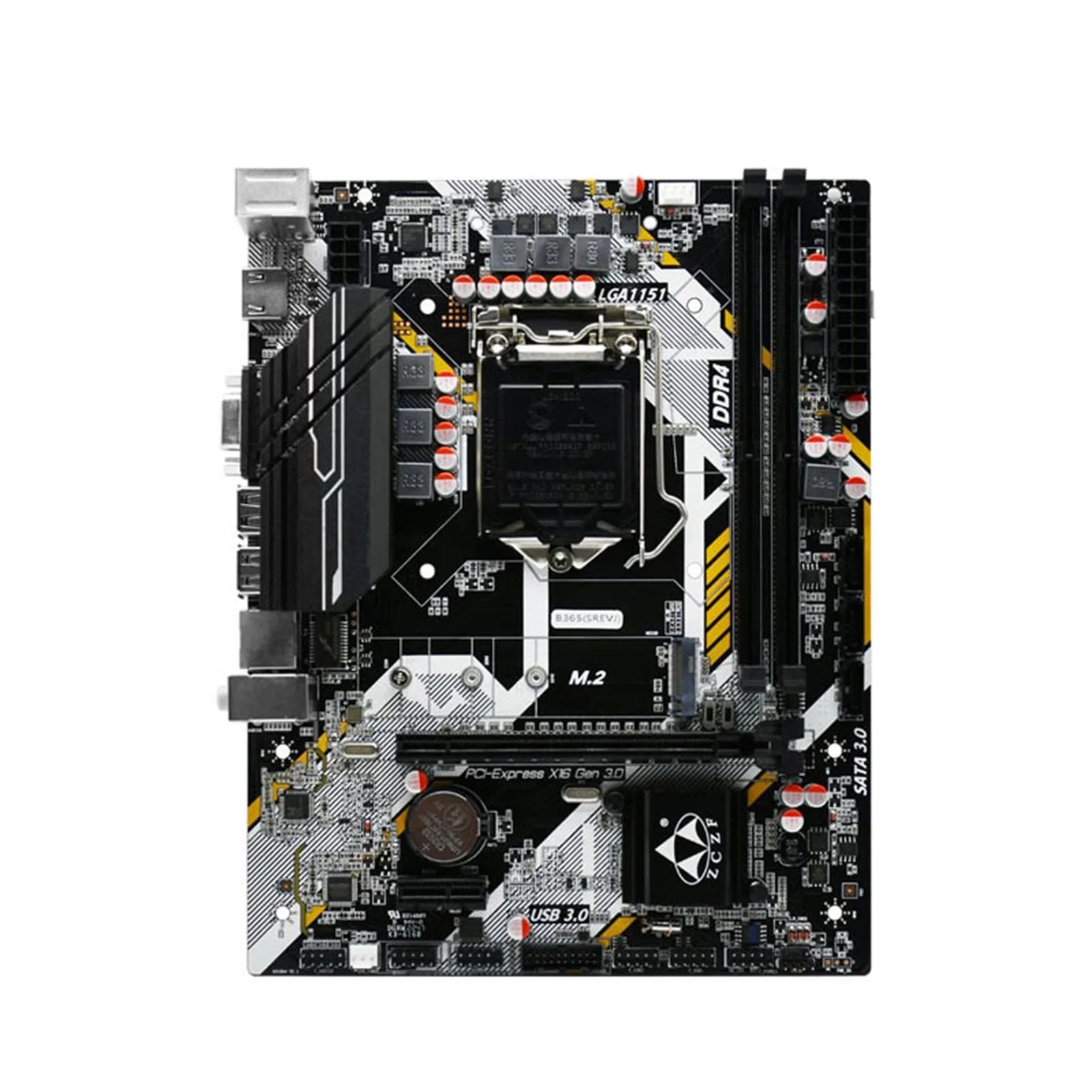 moobody DDR4 B365A4 Motherboard with 64G Dual Channel Support , High,Clear Visual Experience
