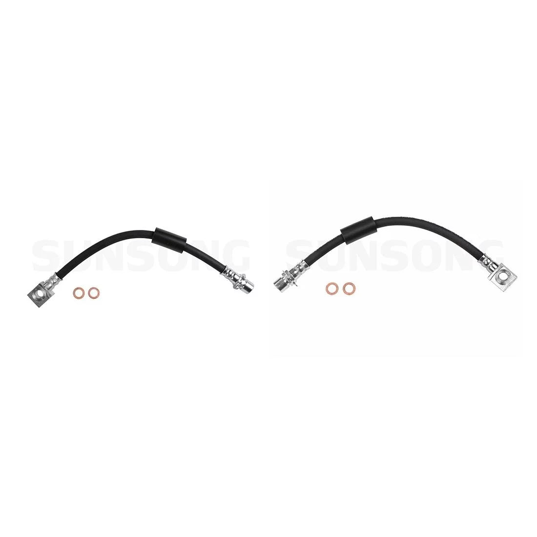 Rear Left Outer Rear Right Outer 2 Of Brake Hydraulic Hoses For Cheyenne Fits select: 2014-2016 CHEVROLET SILVERADO C2500 HEAVY DUTY LT, 2013 CHEVROLET SILVERADO K2500 HEAVY DUTY LT
