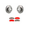 Front Disc Rotors & Semi-Metallic Brake Pads Kit For F250 F350 SuperDuty