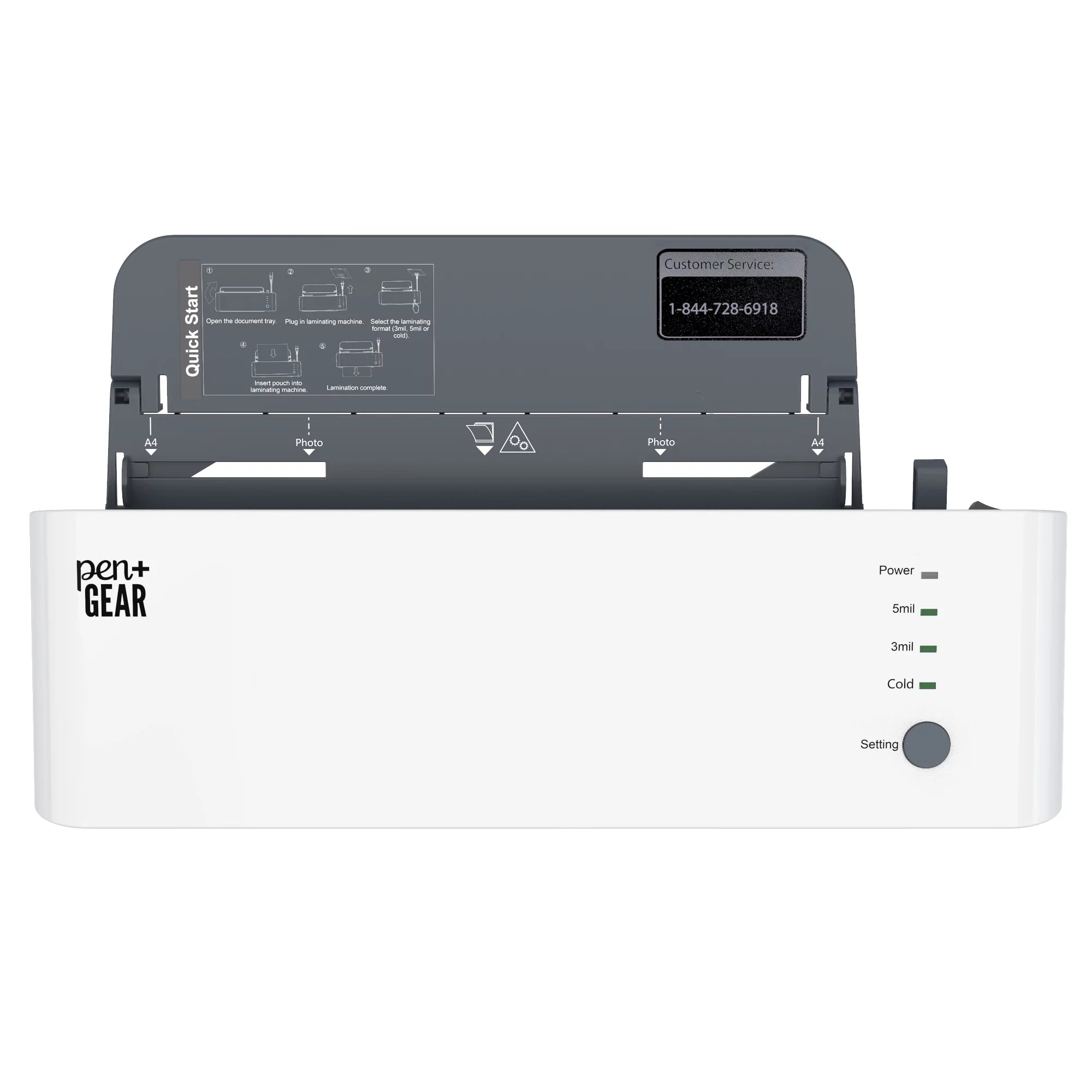 Pen + Gear Letter Size 9.5 inch Thermal Laminator, Suitable for 3mil, 5mil, Cold Pouch