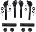 Detroit Axle - 6pc 4WD Front Inner Outer Tie Rods Adjusting Sleeves Replacement for Ford F-150 Fits select: 1997-2003 FORD F150, 2000-2001 FORD EXPEDITION XLT