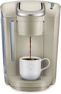 Keurig K-Select Coffee Maker, Single Serve K-Cup Pod Coffee Brewer, With Strength Control and Hot Water On Demand, Sandstone