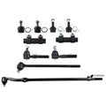 10Pcs Front Suspension Kit Lower Ball Joints Tie Rod Ends For Bronco F150