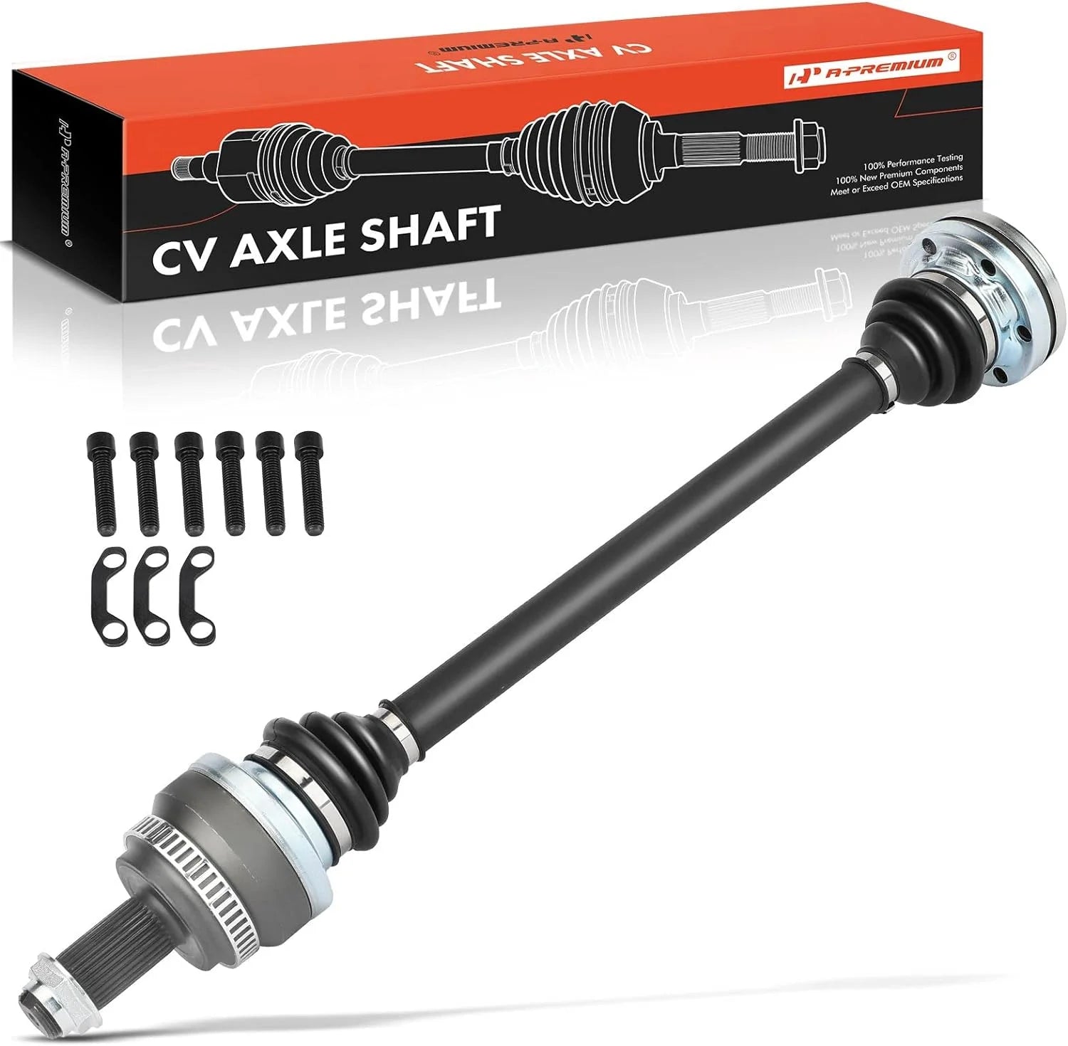 A-Premium CV Axle Shaft Assembly Compatible with BMW X3 2004 2005 2006 2007 2008 2009 2010 2.5L 3.0L, Rear Right Passenger Side