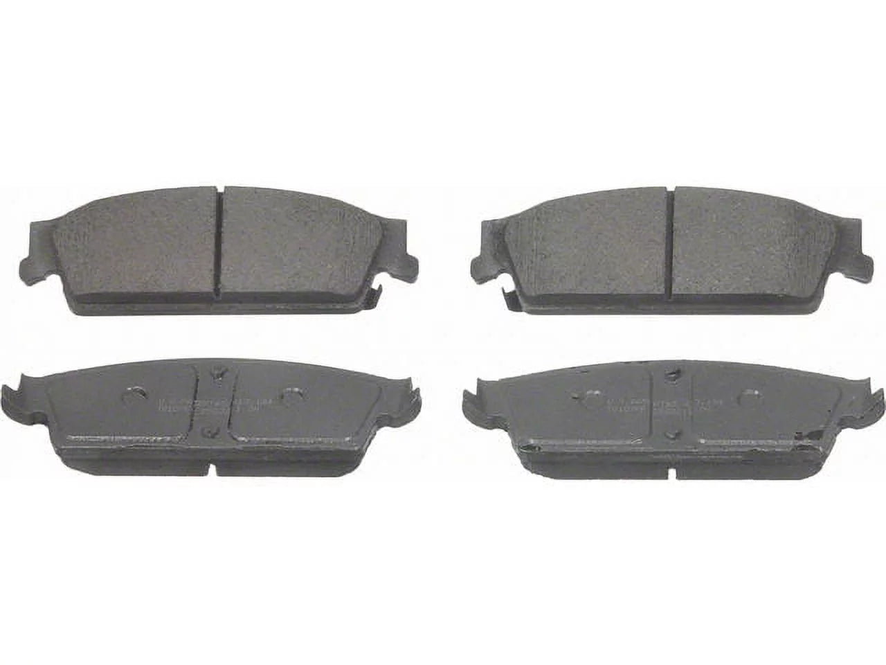 Rear Brake Pad Set - Compatible with 2007 - 2014 Chevy Suburban 1500 2008 2009 2010 2011 2012 2013
