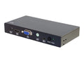 C2G 4K HDMI Adapter Switch - Mini DisplayPort, USB-C, VGA+3.5mm - Video/audio switch - 2 x HDMI + 1 x Mini DisplayPort + 1 x VGA + 1 x USB-C - desktop - TAA Compliant