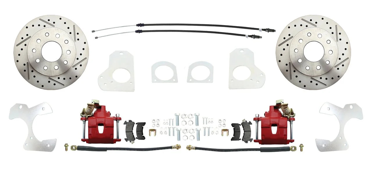 JEGS 631476 GM 10 & 12 Bolt Rear Disc Brake Conversion Kit Fits Select 1978-1988