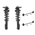 Transit Auto - Rear Complete Shock Assembly And TOR Link Kit For Mini Cooper 2007-2008 excludes Convertible Wagon JCW Models 2009-2015 Coupe Countryman Paceman KSS-104235