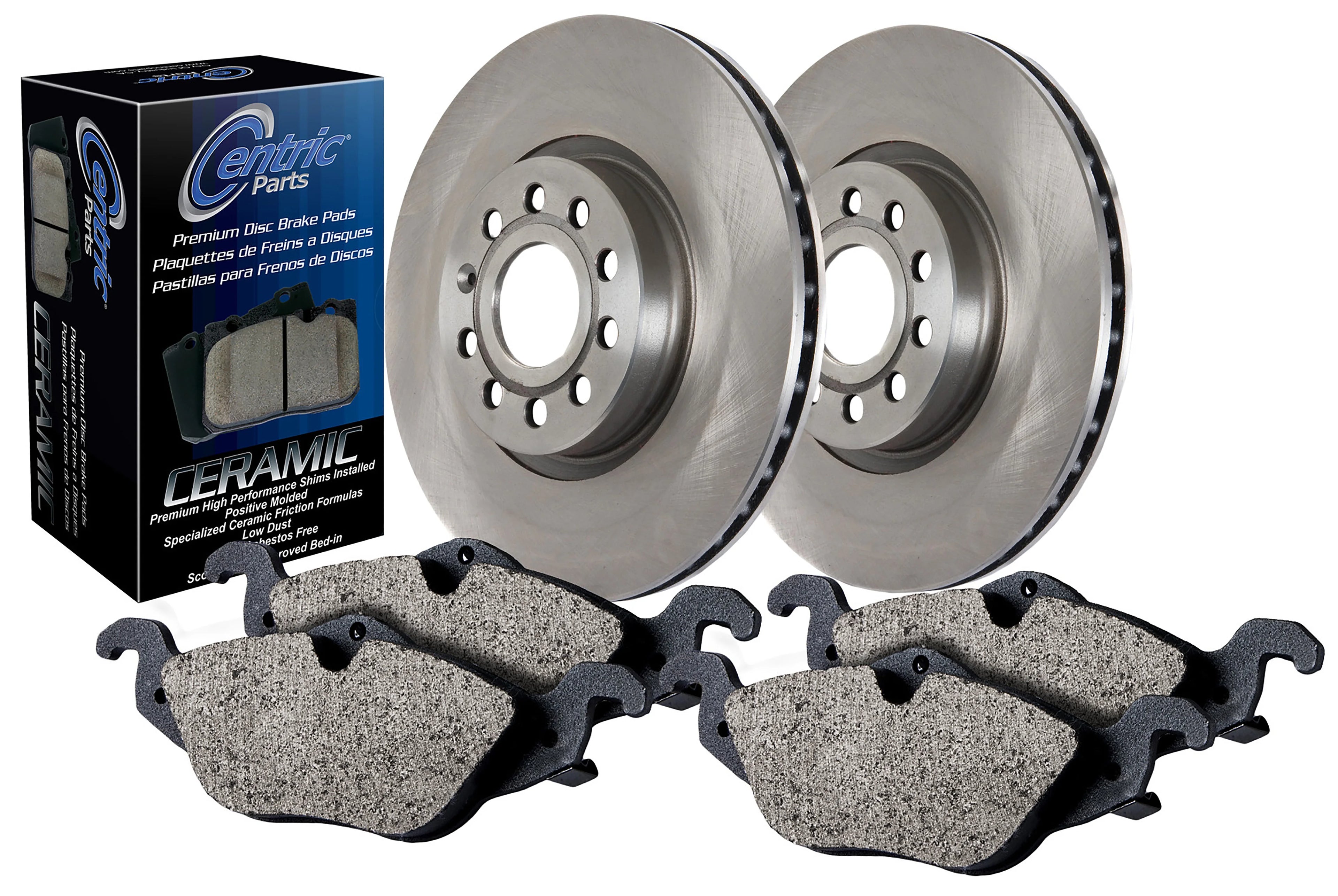 Centric Parts Disc Brake Kit P/N:908.33051 Fits select: 2012-2015 VOLKSWAGEN PASSAT, 2009-2017 VOLKSWAGEN TIGUAN