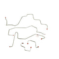 98-01 Ranger; Front Brake Line Kit; Stainless-TKT9842SS
