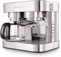 durable Espressione Combination Stainless Steel Espresso + Coffee Maker
