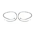 Mpulse Rear Disc Brake Pads Wear Sensor (2 Pack) For BMW 328i xDrive 335i 128i 335d 335is 135i 125i 325i KSE-100288