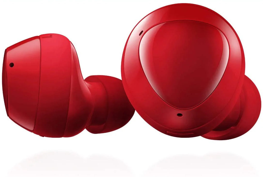Urbanx Street Buds Plus True Wireless Earbud Headphones For Samsung Galaxy Tab Pro 12.2 LTE - Wireless Earbuds w/Active Noise Cancelling - RED (US Version with Warranty)