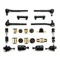 Black Polyurethane Front End Suspension Rebuild Kit Fits 1975 - 1979 Chevrolet Camaro