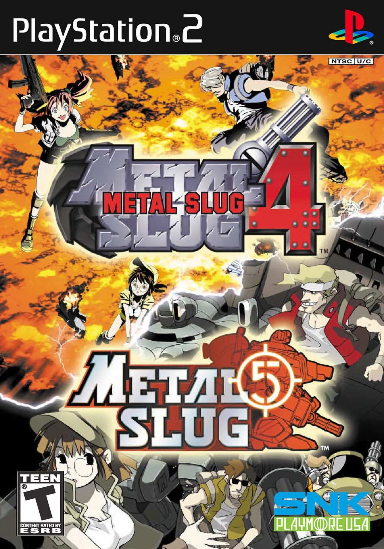 Metal Slug 4/ Metal Slug 5 (PS2)