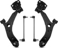A-Premium 4Pcs Front Suspension Kit Lower Control Arm and Ball Joint Assembly Sway Bar Link Compatible with Mazda 3 2007-2009 L4 2.3L